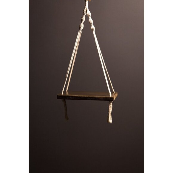 Macrame Shelf|Boho Wall Hanging Shelf|Handmade Home Decor|Boho Room Decor(ID 529 - Picture 2 of 6